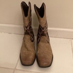 Rodeo Ropers Sz 5M Western Cowgirl Pull On Boots